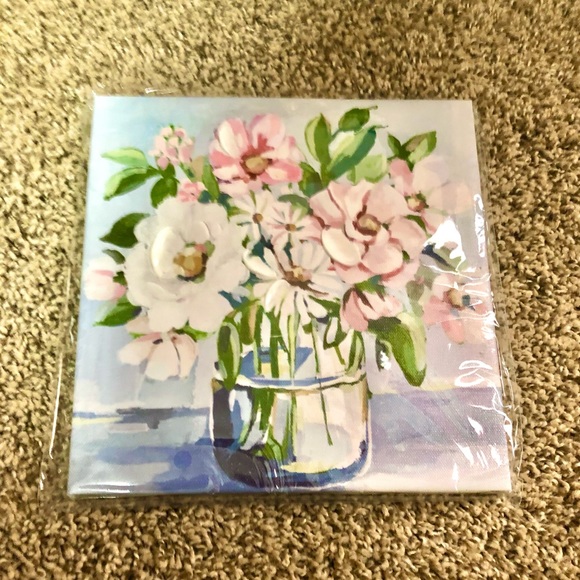 💐 FARMHOUSE FLORAL WALL CANVAS 💐 - Picture 6 of 8